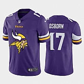 Nike Vikings 17 K.J. Osborn Purple Team Big Logo Vapor Untouchable Limited Jersey Dzhi,baseball caps,new era cap wholesale,wholesale hats